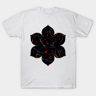 Black Velvet, Rainbow Vines T-Shirt